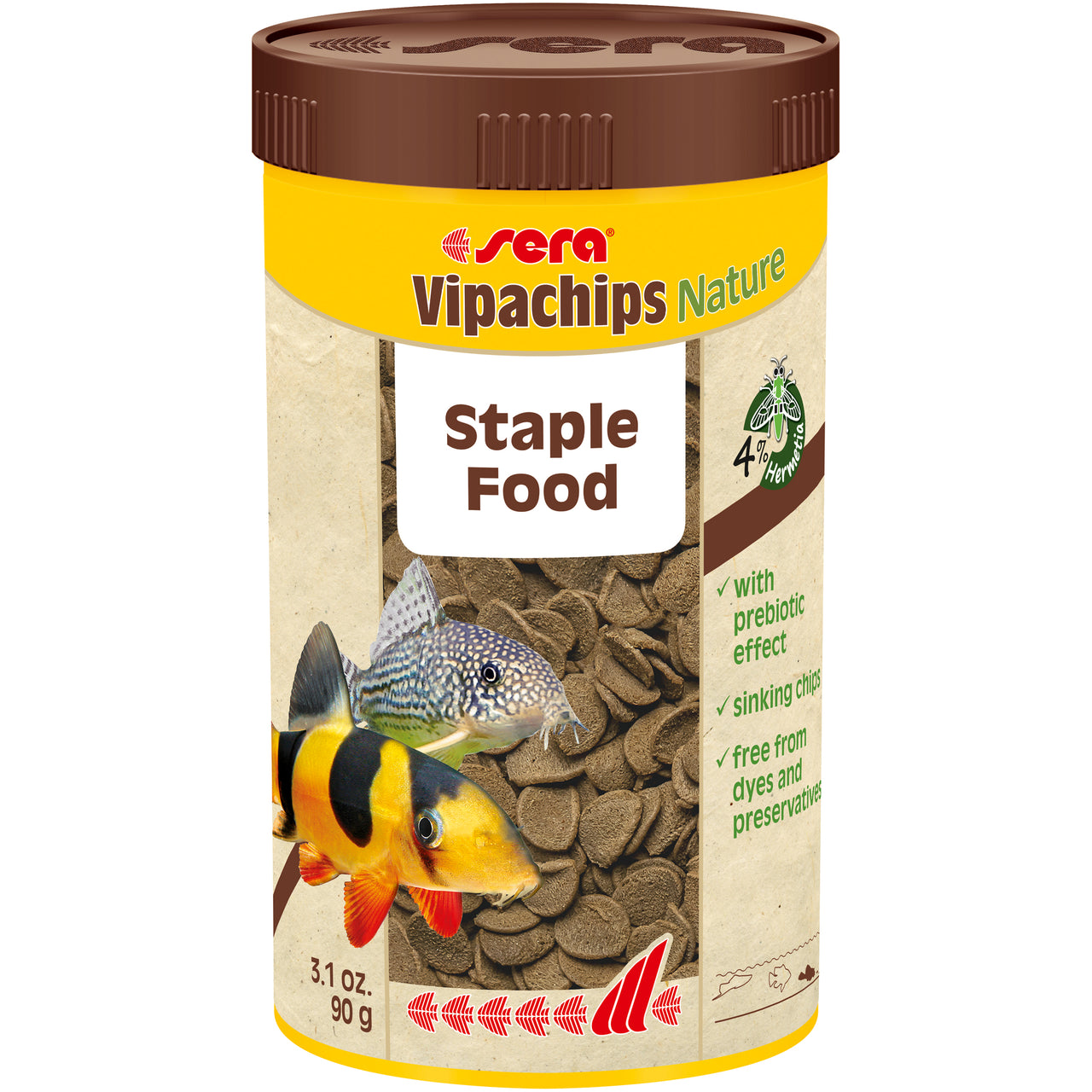 SERA Vipachips Nature hrana za ukrasne ribice u ljuspicama 90g/250ml