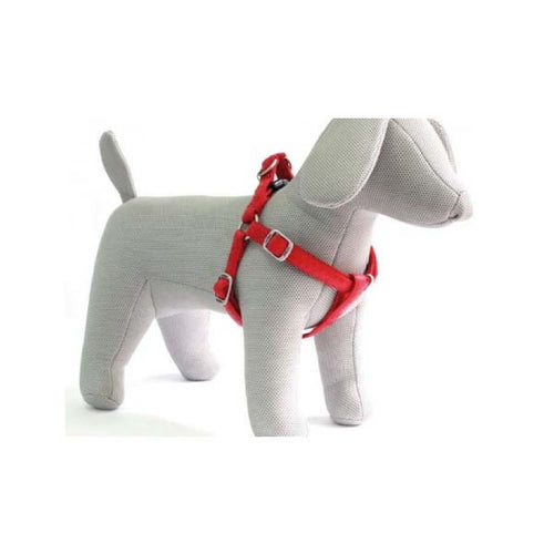 OUTLET CROCI Am za pse MyLord, od eko koze Crveni, 60-100cm/25mm