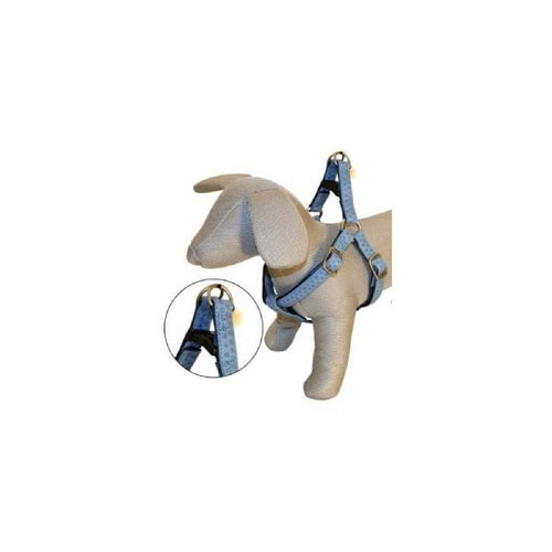 OUTLET CROCI Am za pse MyLord, od eko koze Svetlo Plavi, 60-100cm/25mm