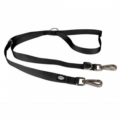 OUTLET EXPLOR North Duo Povodac, najlon, XXL 200cm/25mm, Crna