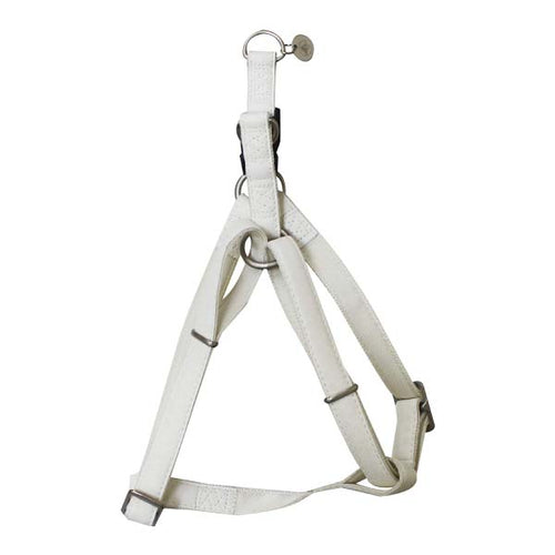 OUTLET CROCI Am za pse MyLord, od eko koze Beli, 60-100cm/25mm