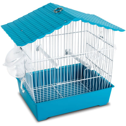 MPS Kavez za ptice Sara Beli sa dnom raznih boja 35,5x21x32,5cm