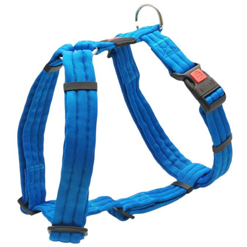 MATIS Am za pse H-tip XL/2,5cm Soft  plava 