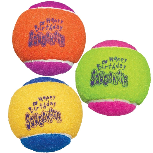 OUTLET KONG Igračka za pse Birthday Balls, rođendanske loptice, 7x7x7cm