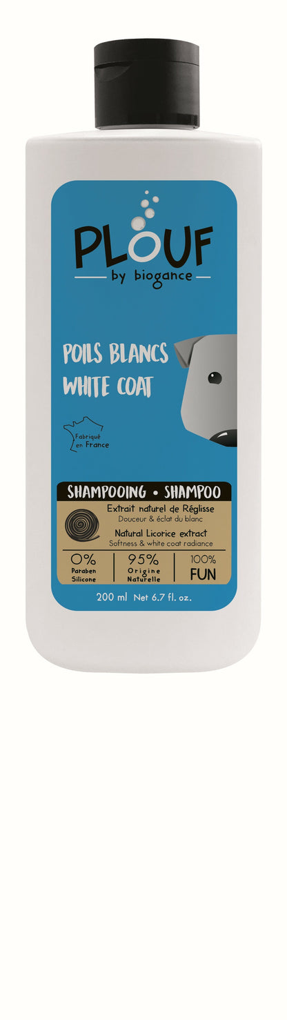 PLOUF Šampon za pse White coat za belu dlaku