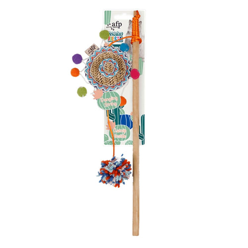 ALL4PAWS Whisker Fiesta Igračka za mačka Mahalica Sombrero, 109cm