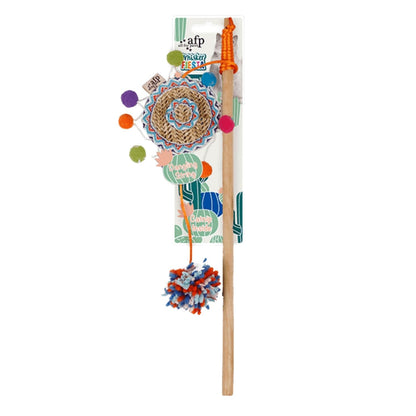 ALL4PAWS Whisker Fiesta Igračka za mačka Mahalica Sombrero, 109cm