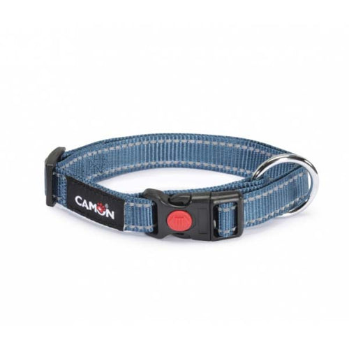 CAMON Ogrlica za pse Low Tension Reflex Plava, 25mm/42-68cm