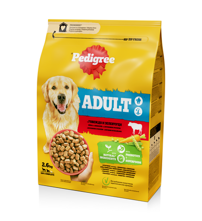 PEDIGREE Briketi za pse Adult Govedina