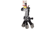 FLAMINGO Igračka za pse Zebra s krupnim okicama, plišana, 31cm