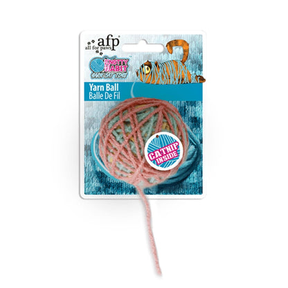 ALL4PAWS Knotty Habit Igračka za mačke Yarn Ball 12x6x6cm