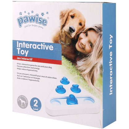 PAWISE Igračka za pse Smart Toy Triangle, interaktivna, 24,5cm
