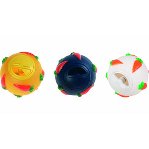 OUTLET FLAMINGO Igračka za glodare Lopta za poslastice 7cm, raznih boja