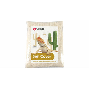 FLAMINGO Podloga za pustinjski terarijum TerraSubstrate Caviar White Beli 4kg