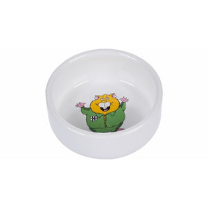 FLAMINGO Činija za hrčke keramička sa motivom Bela 8cm/30ml