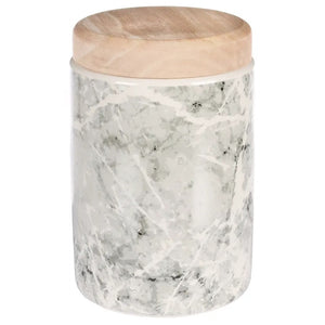 FLAMINGO Posuda za poslastice, Marmi, keramička 1300ml, siva