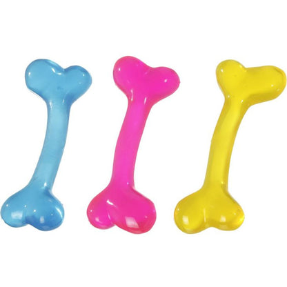 FLAMINGO Igračka za pse Kost Good4Fun plutajuća, TPR 15cm, raznih boja
