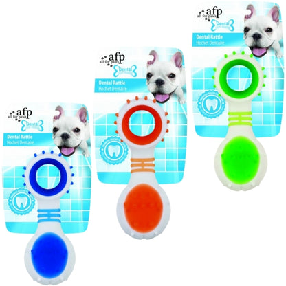 OUTLET ALL4PAWS Dental Chews Igračka za pse Dental Zvečka, 5cm, raznih boja
