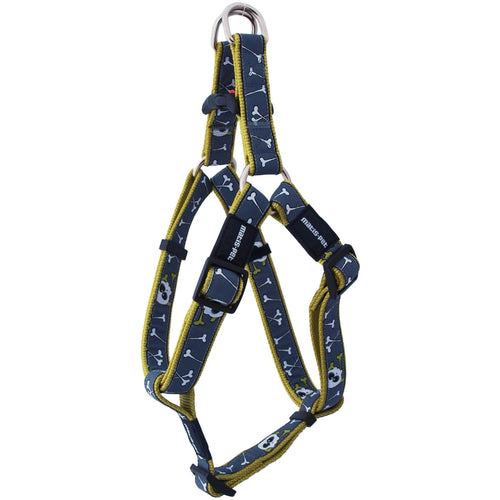 OUTLET MATIS Am za pse MatisDesign Siva Lobanja, Extra Large 2,5cm/60-100cm