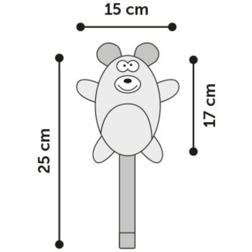 OUTLET FLAMINGO Igračka za pse Medved 25cm