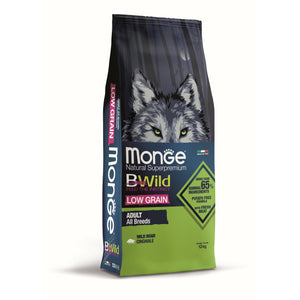 BWILD Hrana za odrasle pse Low Grain, Divlja svinja za sve rase, 12kg