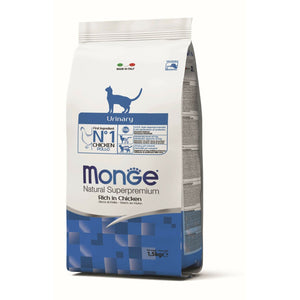 MONGE Hrana za mačke, Urinary, 1,5kg