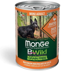 BWILD Konzerva za odrasle pse malih rasa, Pačetina, 400g
