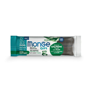 MONGE Gift Dog Poslastica za pse Skin Support, losos i aloja, 40g