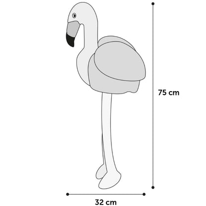 FLAMINGO Igračka za pse Ptica Flamingo Ando Pink, plišana, 75cm
