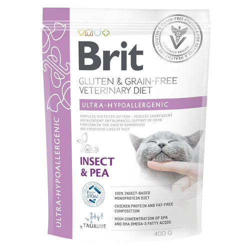 BRIT VD Cat Ultra hypoallergenic,kod nepovoljnih reakcija na hranu, bez žitarica