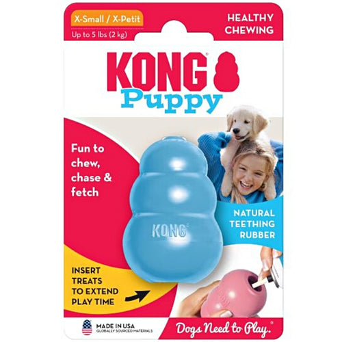 KONG Igračka za štence PUPPY dispenzer, raznih boja