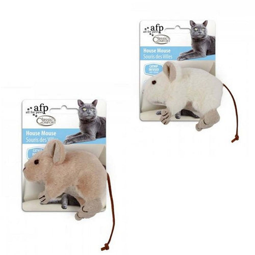 ALL4PAWS Classic Comfort Igračka za mačke Miš kućni 10cm, raznih boja