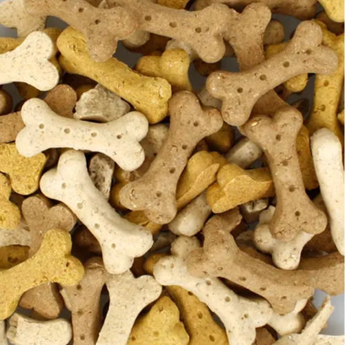 FLAMINGO Poslastica za pse Crunch Bones, hrskavi biskviti, 500g