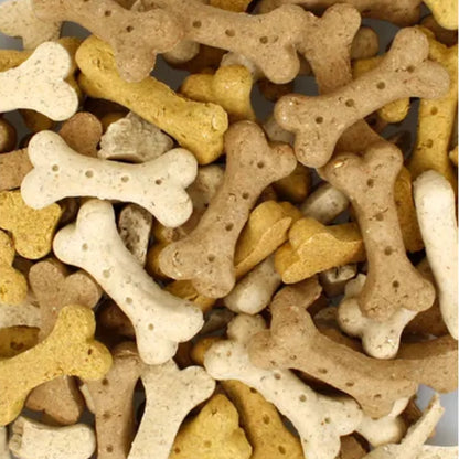FLAMINGO Poslastica za pse Crunch Bones, hrskavi biskviti, 500g