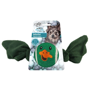 ALL4PAWS Meta Ball Igračka za pse Lopta sa krilima, Zeleno Pače, 20x14x1,5cm