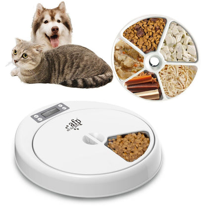 OUTLET ALL4PAWS Lifestyle 4Pets Pametna hranilica, rotaciona, 5 obroka