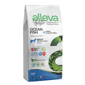 ALLEVA HOLISTIC Adult s okeanskom ribom, Medium/Maxi, bez žitarica, 12kg