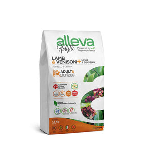 ALLEVA HOLISTIC Adult s jagnjetinom i srnetinom, bez žitarica, 1,5kg