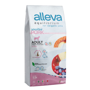 ALLEVA EQUILIBRIUM Sensitive sa svinjetinom, Medium/Maxi, 12kg