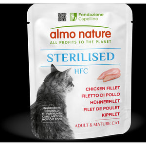 ALMO NATURE HFC Sterillised kesica za mačke s piletinom, 50g