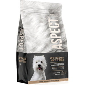 ASPECT West Highland White Terrier, s piletinom i pirinčem, 2,5kg