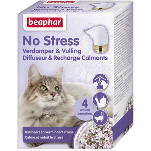 BEAPHAR No Stress Starter Pack difuzer i rastvor za mačke, miris lavande, 30ml