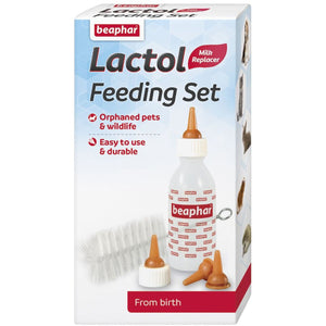 BEAPHAR Lactol set za prehranu mladunaca - bočica, cucle i četkica