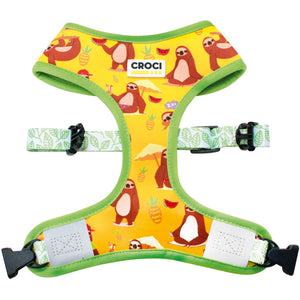 OUTLET CROCI Am za pse Sancho, motiv lenjivca, Žuti, 48-75cm