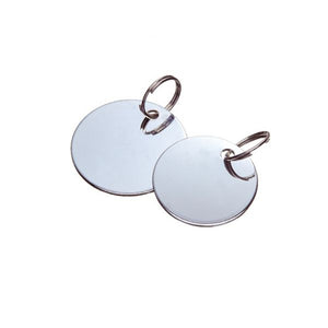OUTLET CAMON Identifikaciona pločica Krug za graviranje, metalna 23x30mm