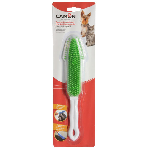 CAMON Četka 2u1, plastična sa šiljatim vrhom