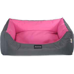 OUTLET FABOTEX Krevet za pse i mačke Dreamway, Boston Sofa Sivo/Cikl, 65x50x22cm