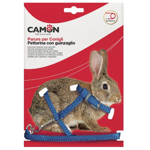 CAMON Am sa povodnikom za kuniće Basic Rabbit 8x1200mm, raznih boja