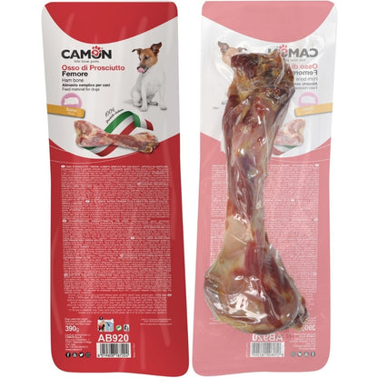CAMON Poslastica za pse Sušena butkica s mesom 1kom, 25cm/390g