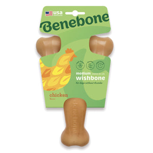 BENEBONE Igračka za pse Wishbone, aroma piletine, Medium